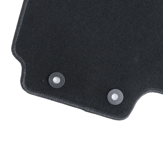 New For 2018-22 Hyundai Accent Front & Rear Velour Floor Mats Carpet Black 4PCS