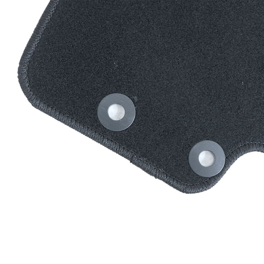 New For 2010-2016 Kia Sportage Front & Rear Velour Floor Mats Carpet Black 4PCS