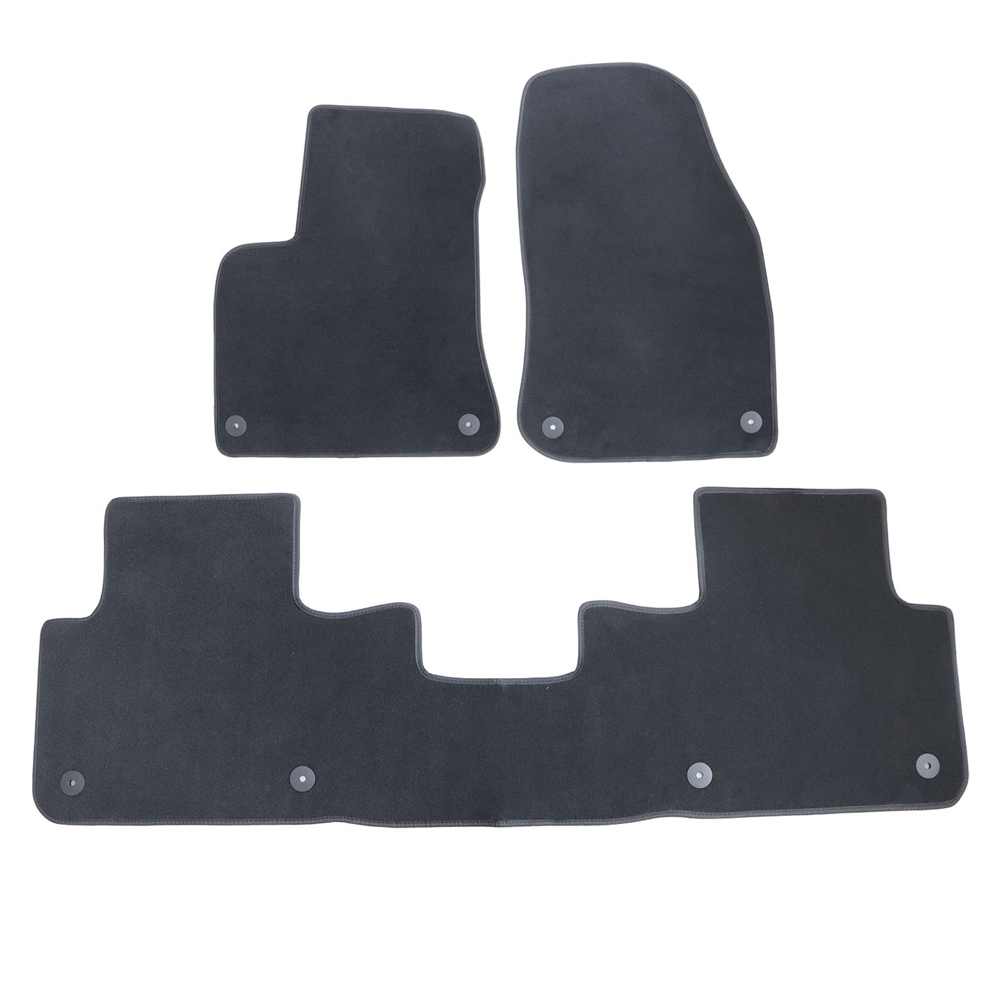 For 2019-2026 Porsche Cayenne Front & 2nd Row Floor Mats Carpet All Weather New