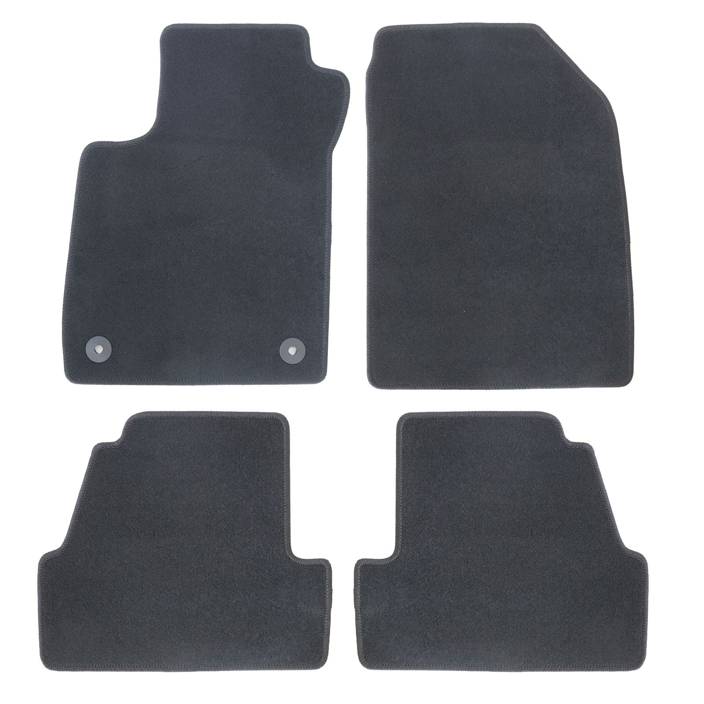 For 2016 2017 2018 2019 2020 2021 2022 Buick Encore Floor Mats Carpet Velour 4x
