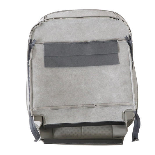 For 09-13 Subaru Forester Driver/Passenger Top Perf PU Leather Seat Cover Gray