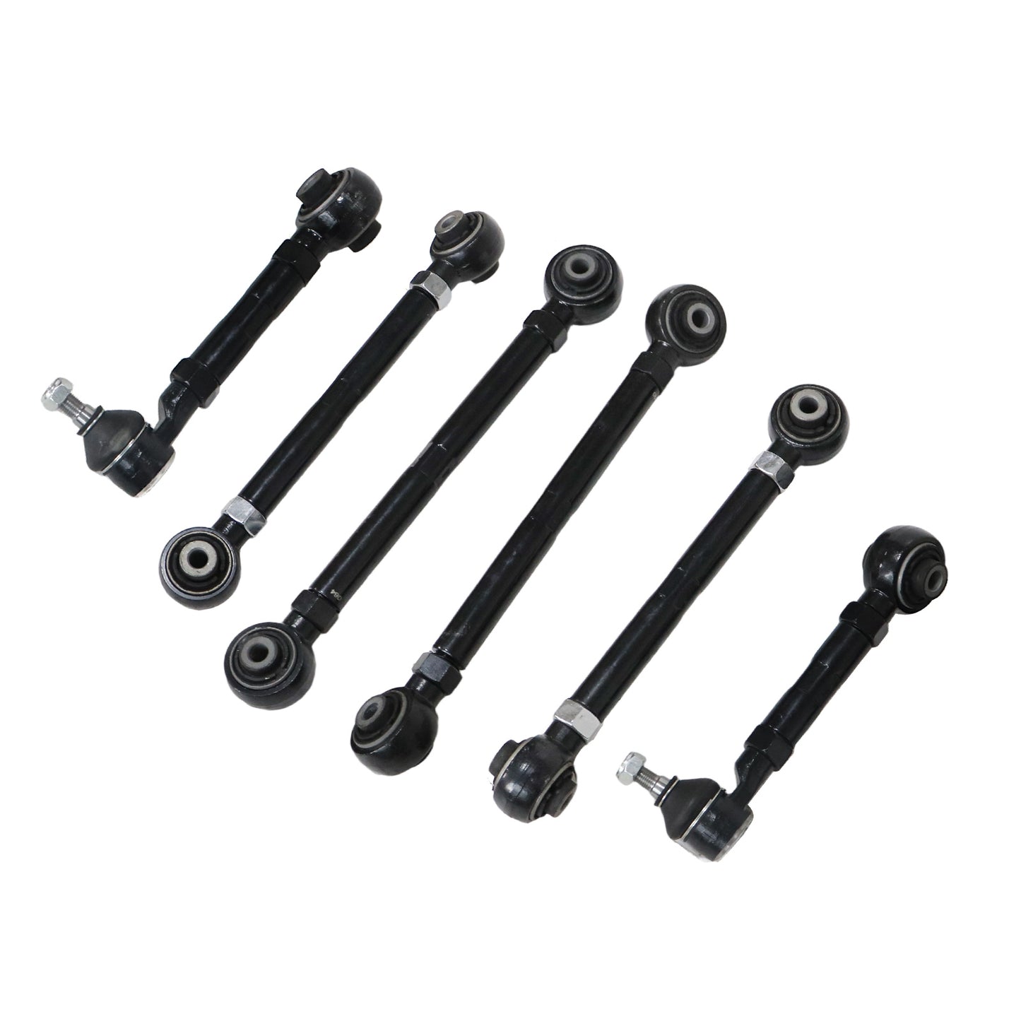 6Pcs Fits 03-2007 Honda Accord 2004-08 Acura TSX Rear Upper & Lower Camber Arms
