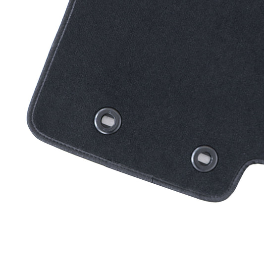 For Honda Accord 2003-2007 Front-Rear Floor Mats Carpet Replacement Velour Black