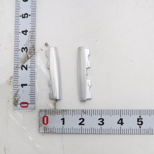 2Pcs For BMW X5 X6 F15 F16 Front AC Air Vent Outlet Tab Clip Chrome Plated Trims