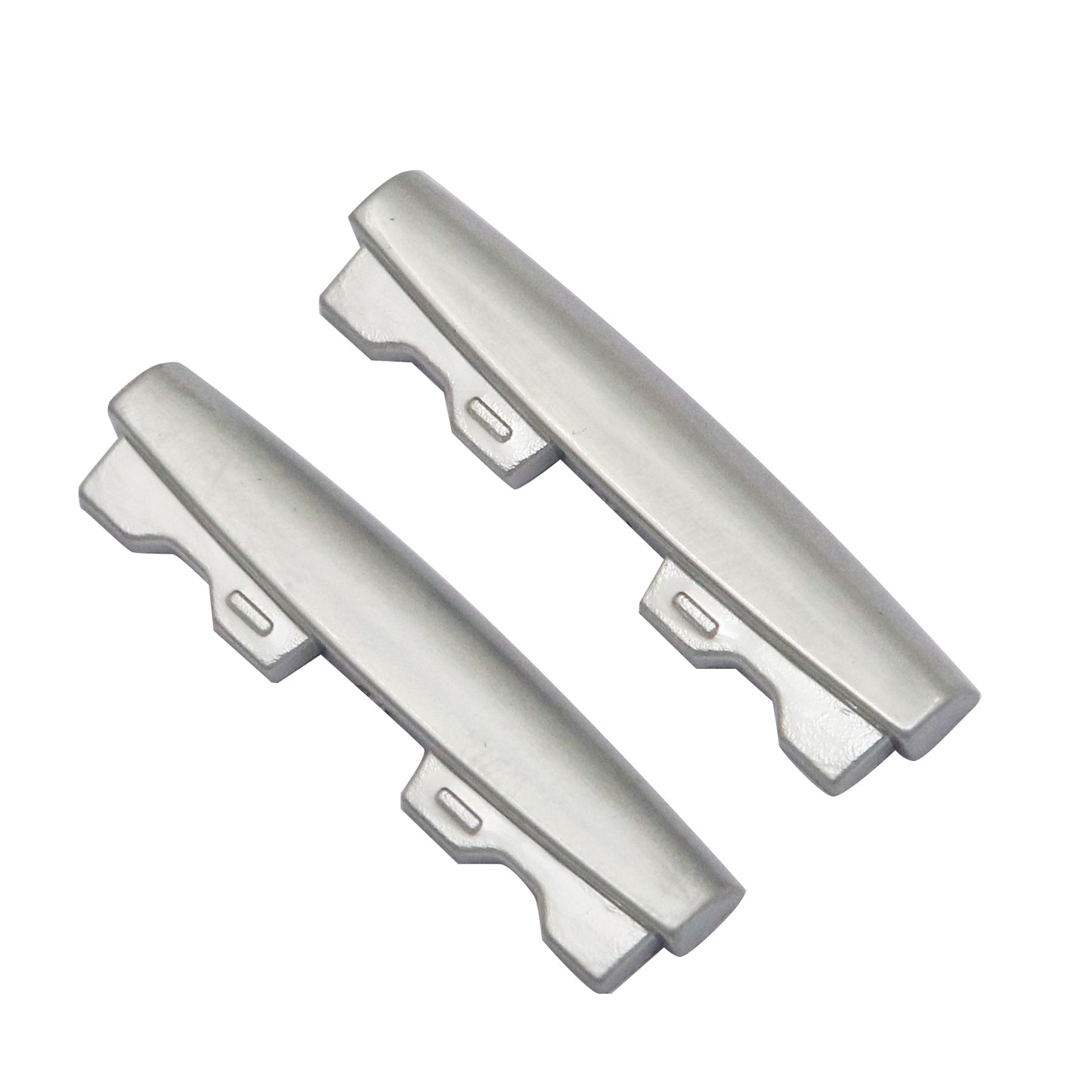 2Pcs For BMW X5 X6 F15 F16 Front AC Air Vent Outlet Tab Clip Chrome Plated Trims