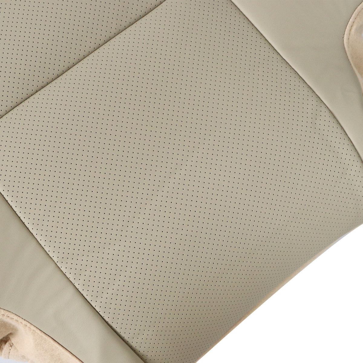 2nd Row Driver Top PERF Seat Cover Tan For 2007 2008 Cadillac Escalade ESV EXT
