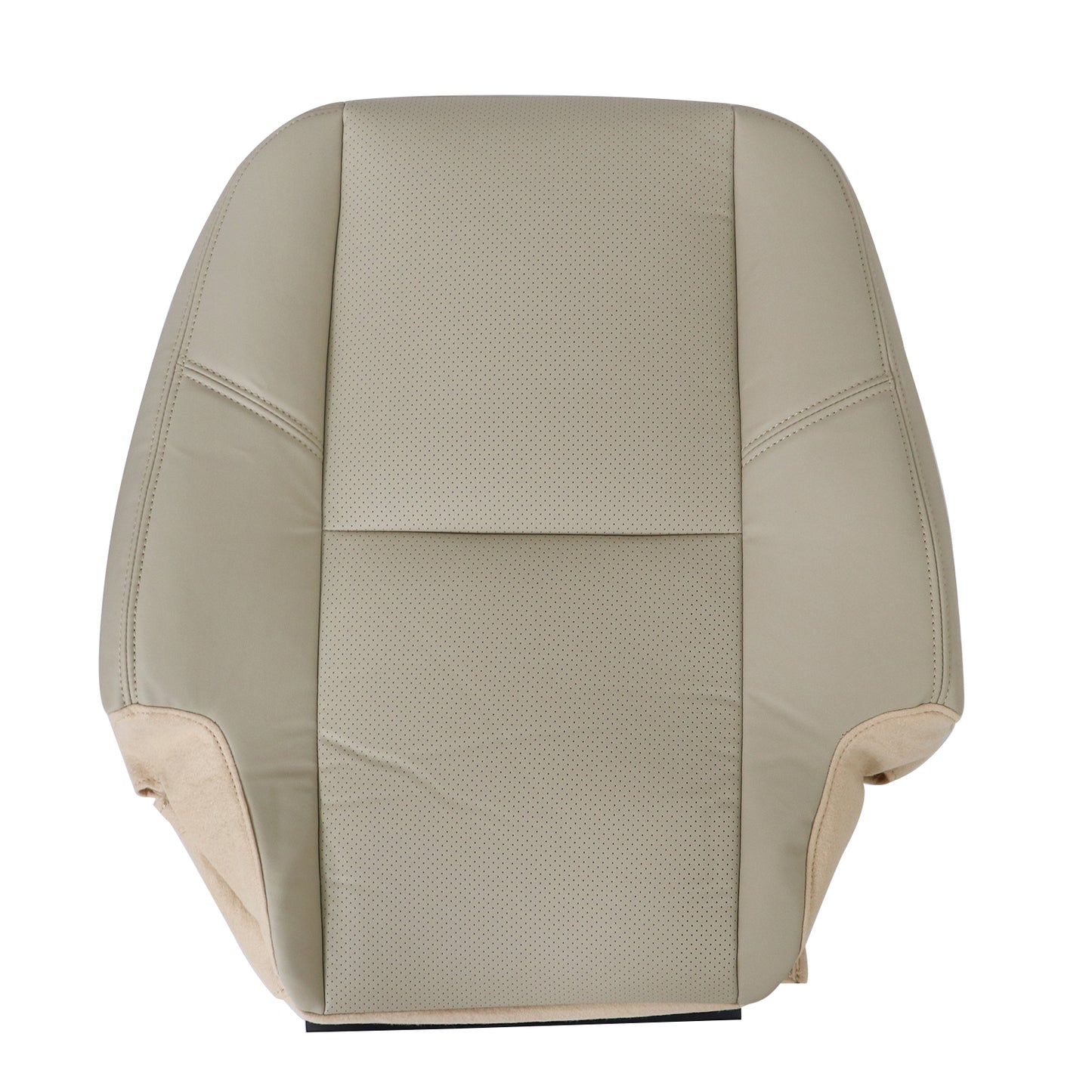 2nd Row Driver Top PERF Seat Cover Tan For 2007 2008 Cadillac Escalade ESV EXT