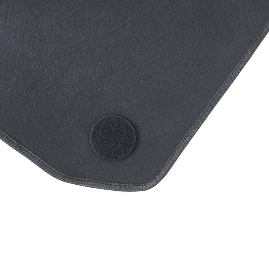 New For 2021-2026 BMW 430i Front & Rear Velour Floor Mats Carpet Black 3PCS