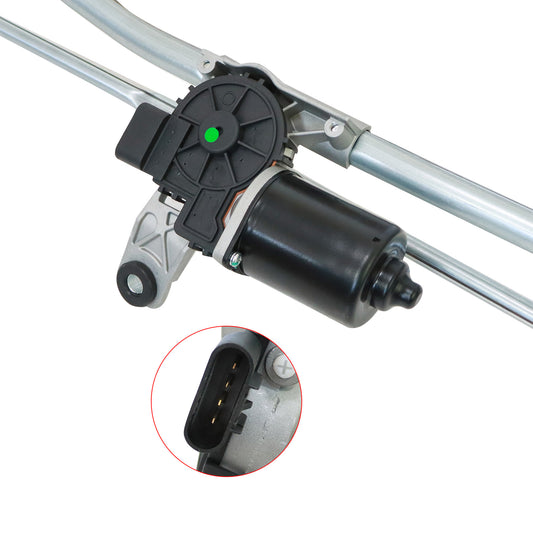 For Dodge Ram 2002-2004 2500 3500 1PCS Windshield Wiper Motor & Linkage Assembly