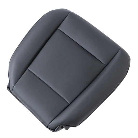 Fit For 2007-2013 BMW X5 Driver Side Bottom Replacement Leather Seat Cover Black