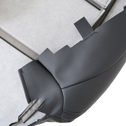 New Fits 2007-13 BMW E70 X5 Front Driver Side Top Leather Seat Cover Black US