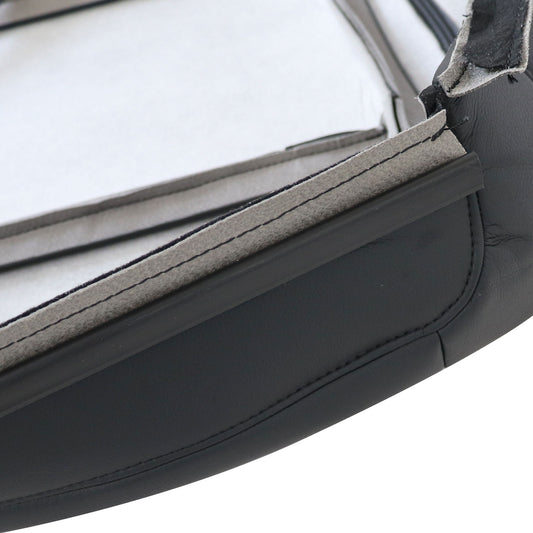 2018-2022 For Jeep Wrangler Rubicon Driver Bottom Perforated Leather Cover Black