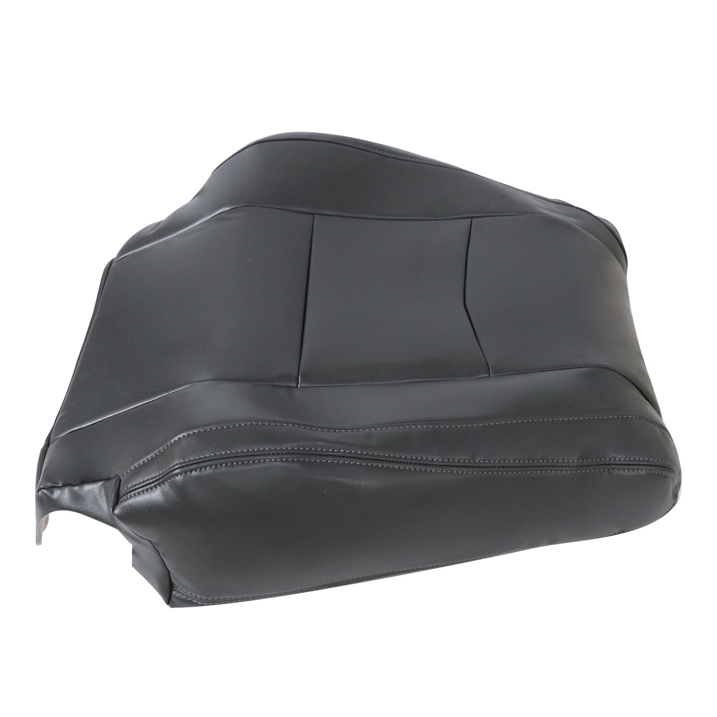 For Lexus GX470 2003-2009 Driver Upper Leather Replacement Seat Cover Dark Gray