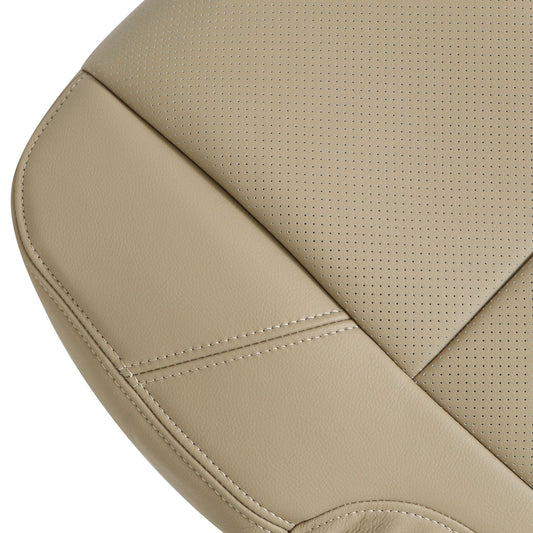 2nd Row Passenger Bottom Seat Cover Tan For 2009-2014 Cadillac Escalade ESV EXT