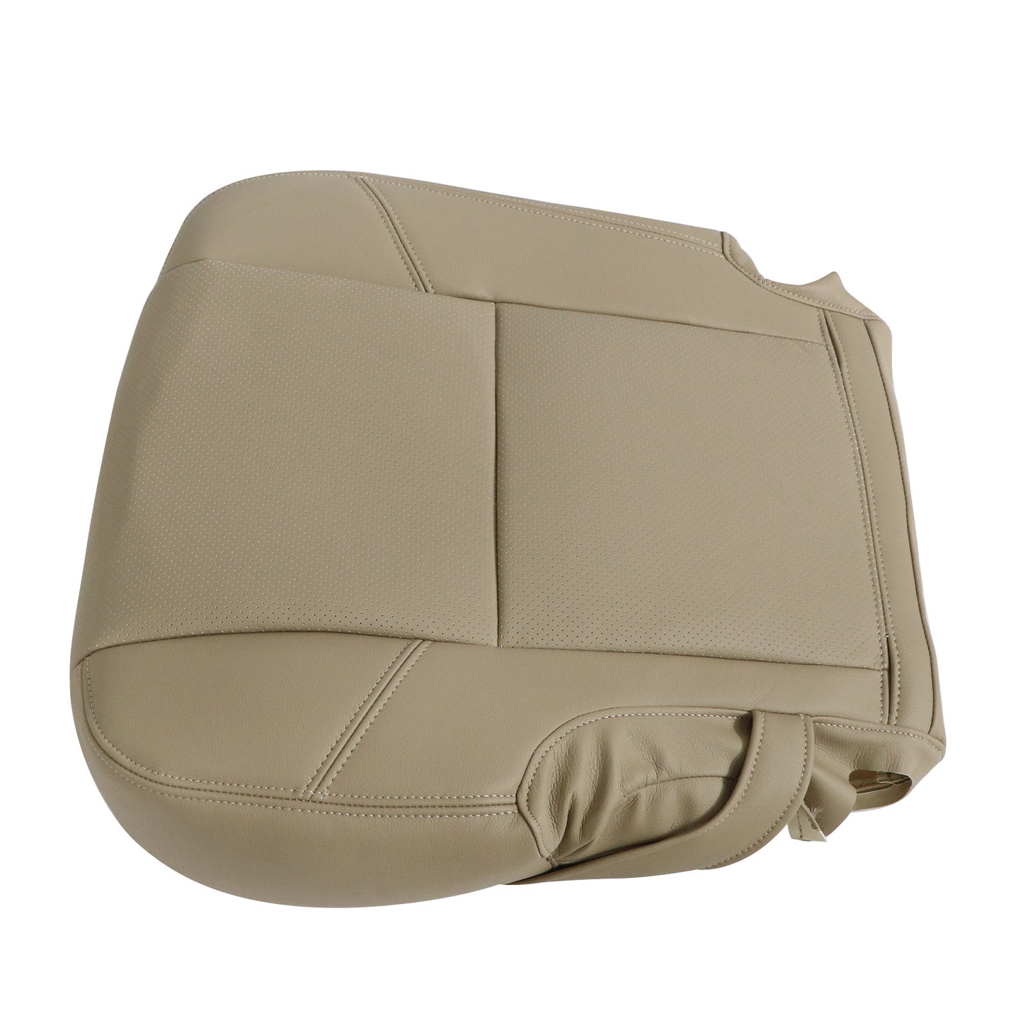 2nd Row Passenger Bottom Seat Cover Tan For 2009-2014 Cadillac Escalade ESV EXT