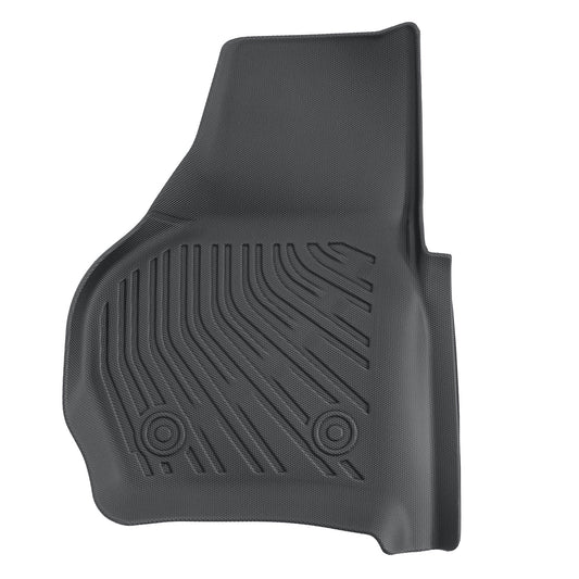 Floor Mats Liner For 1999-2007 Ford F-250 350 450 Super Duty Front & Rear Black