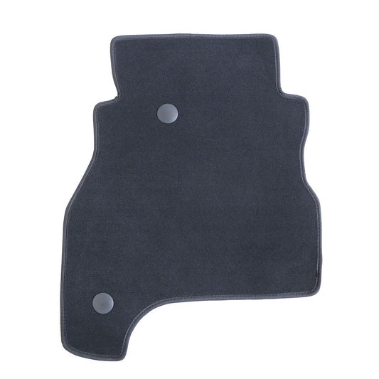 For 2020-2025 Jeep Gladiator Front & Rear Velour Floor Mats Carpet Black 4PCS