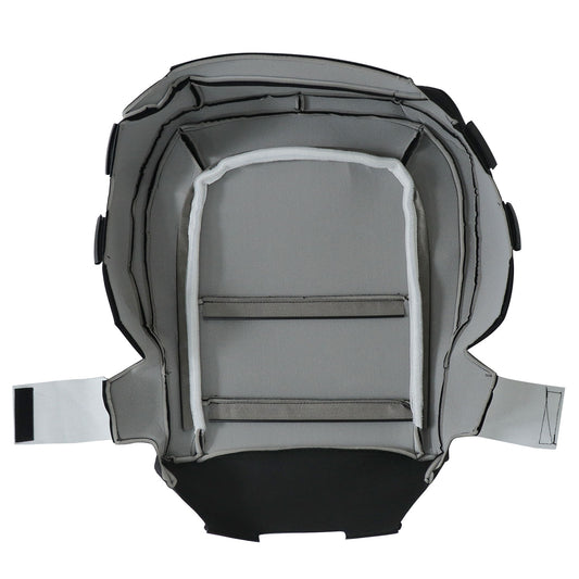 For 15-22 Chevy Colorado & GMC Canyon Left Driver Bottom Cloth Seat Cover Black