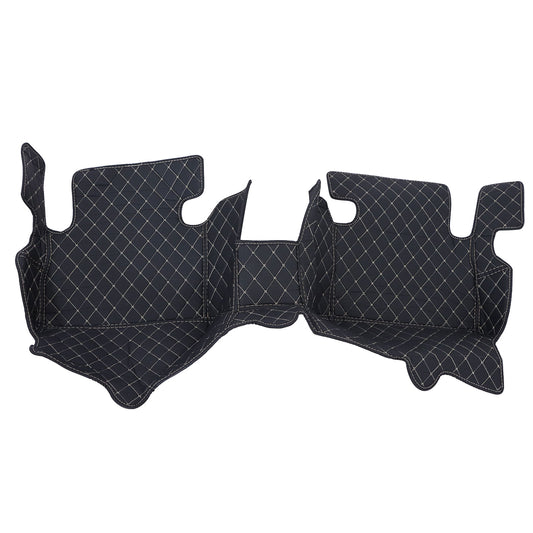 New Fits 2017-22 Infiniti Q60 Microfiber Leather Floor Mats Liners Front & Rear