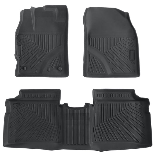 Floor Mats Liners TPE For 2010-2015 Toyota Prius 3D Model NEW All-Weather NEW