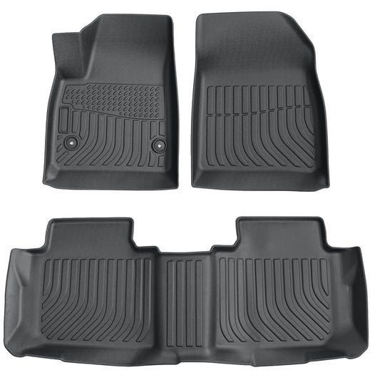 Floor Mats Liners TPE For 2019-2025 Chevrolet Blazer Front & Rear 3D All-Weather