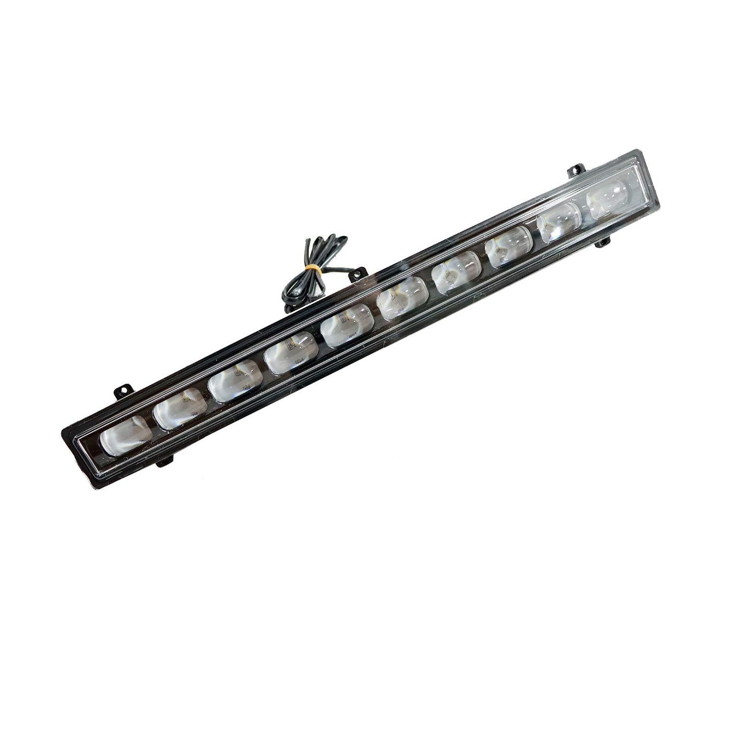 Front Bumper Grille Fit For 2024+ Tacoma Black Upper Grill With LED&Light Bar