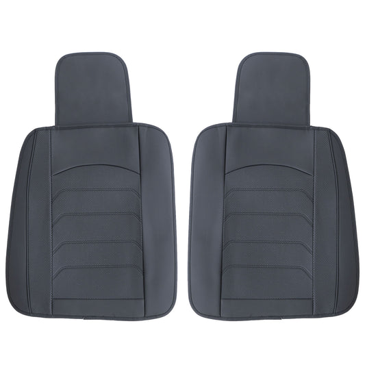 PU Leather 5 Seat Covers Full Set Front + Rear Cushion Fits Toyota Deluxe Car