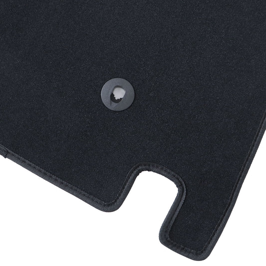 Fits 2008-2016 Chrysler Town and Country Full Set Floor Mats Carpet Black 4Pcs