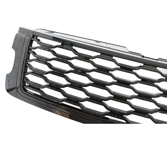Glossy Black Front Bumper Grille For Range Rover L405 2018-2022
