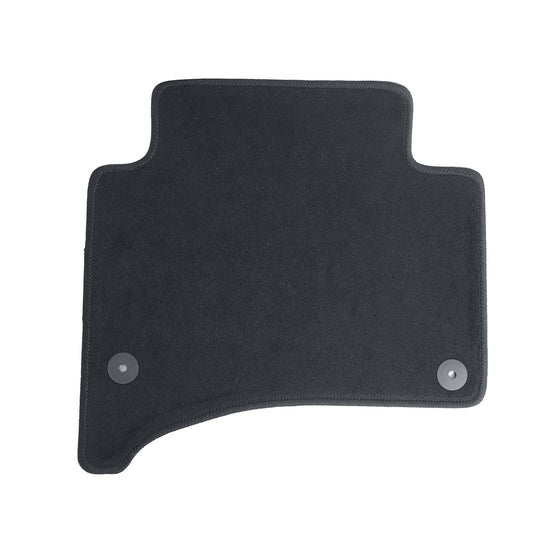 Front & 2nd Row Black Velour Floor Mats Carpet Fits 2004-2010 Volkswagen Touareg
