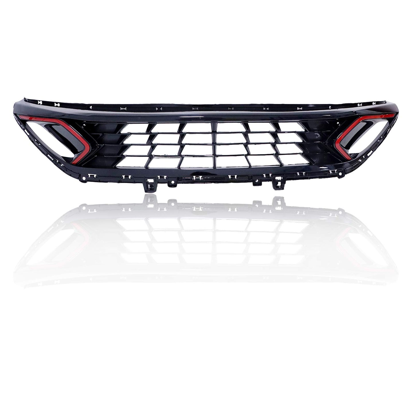 Front Bumper Grille Fits Kia Forte GT 2022-24 W/O Intelligent Cruise 86530M7600