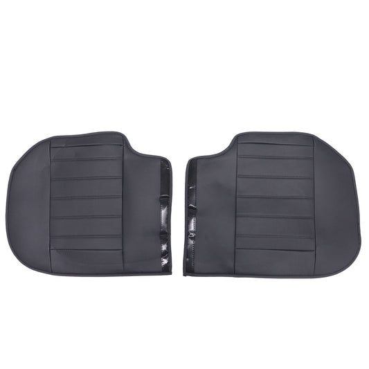 PU Leather 5 Seat Covers Full Set Front & Rear Cushion Fits Toyota Deluxe car