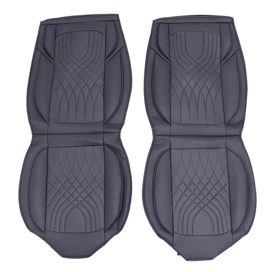 FOR 2009-2021 Dodge Ram 1500 Car Seat Cover 5 Seats Full Set PU Leather Cushion
