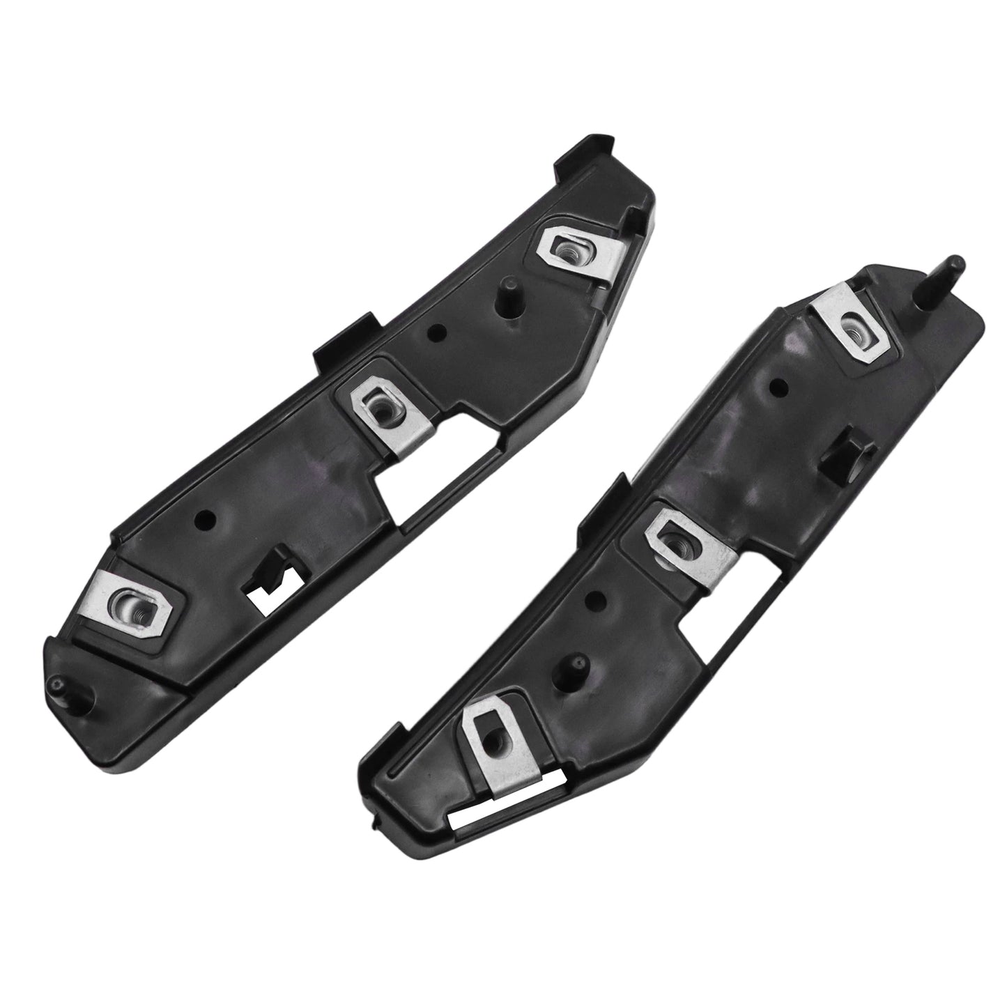 Bumper Cover Bracket Driver & Passenger Side Pair Front For 2019-2024 Ford Edge