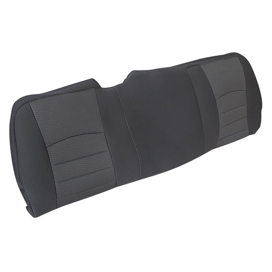 2013-2018 For Dodge Ram 1500 Rear Bench Bottom & Top & Headrest Seat Cover Gray