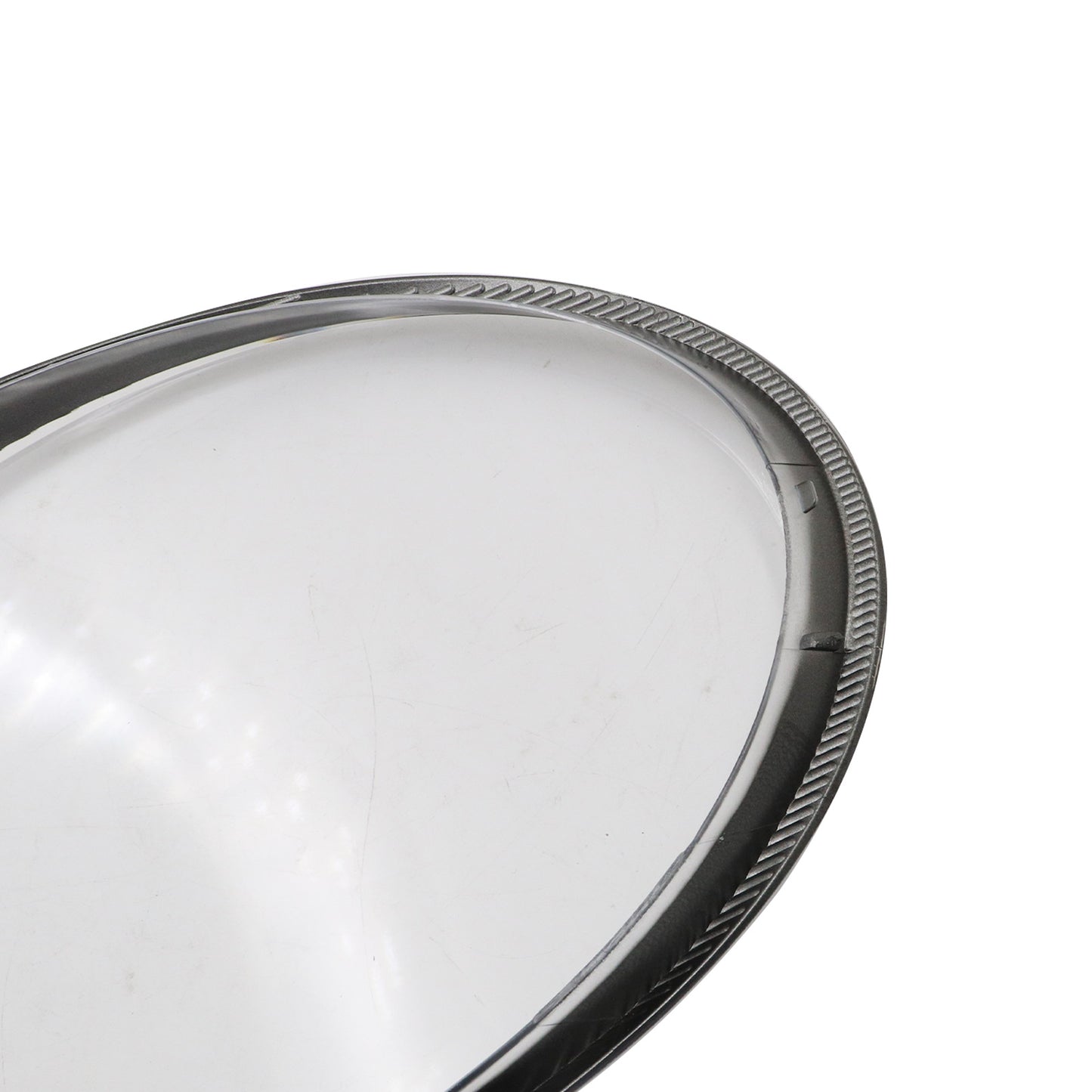 For Porsche 997 911 Carrera 2006-12 Headlight Lens Cover Shell Pair Black border