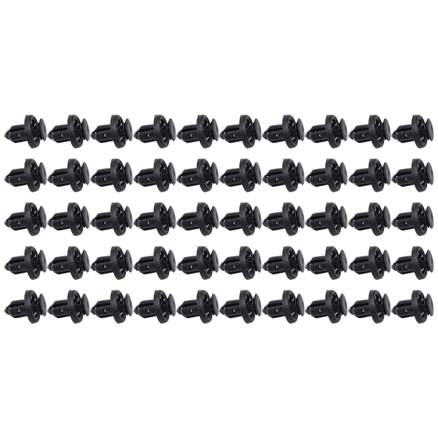 50 Pcs Nylon Bumper Fender Clips fits Honda Replaces 91505-S9A-003 USA