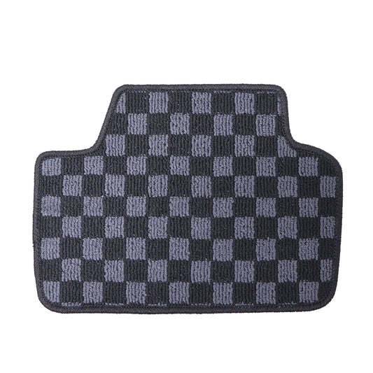 Checkered Flag Carpet Floor Mats For 2014-2021 BMW F22 2 Series F87 M2 Anti-Slip