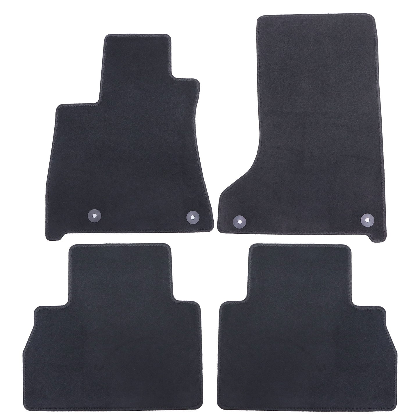 For 2017-2024 Maserati Levante Velour Front & Rear Floor Mats Carpet All-Weather