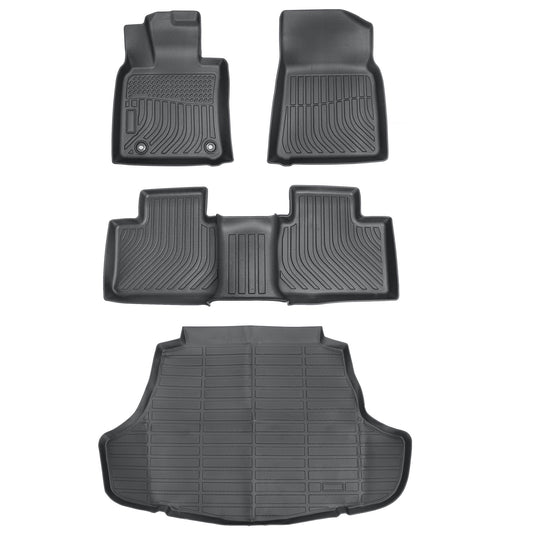 Floor Mats Trunk & Cargo Liners 3D TPE For 2025 Toyota Camry (NOT for Hybrid)