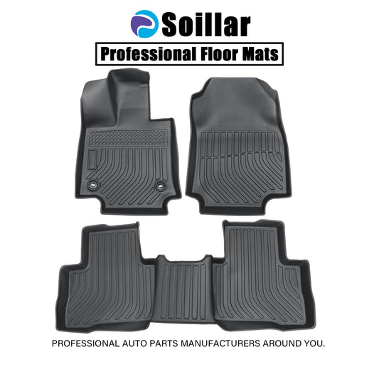 Floor Mats Liner For 2019-2024 Toyota RAV4 Hybrid Only 4Door All-Weather TPE New