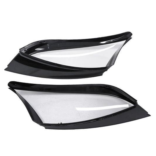 Headlight Lens Shell For 2008-14 Audi TT Roadster Front Lamp Cover Left & Right
