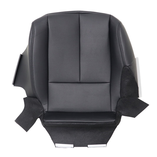 NEW For 2015 to 2023 Nissan Murano Driver Bottom PERF Leather Seat Cover Black