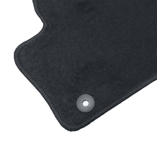 4Pcs For Volvo XC60 2010-2017 Front & 2nd Row Floor Mats Carpet Velour Black New