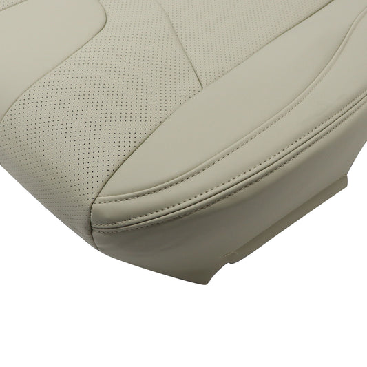 Fits 2009-2013 Infiniti G37 Convertible Driver Bottom Perforated Seat Cover Tan