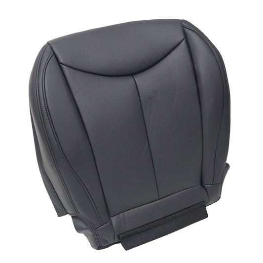 For 09-13 Infiniti G37 Convertible Passenger Bottom Perforated Seat Cover Black