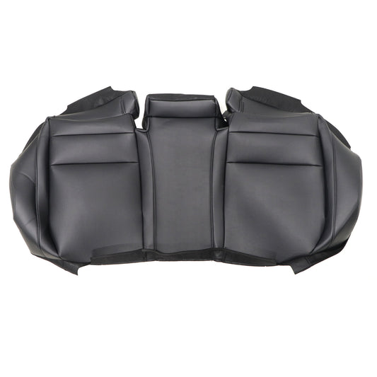For 2009-2014 Acura TSX Rear Bench Bottom Replacement Seat Cover Perforated Blk