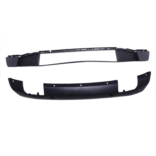 Front Bumper Lower Grille & Valance Fit For 2019-2023 Ford Ranger W/Sensor Holes