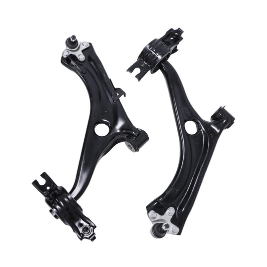 Front Lower Control Arms w/Ball Joints Tie Rod Ends For Honda Civic 2016-2019