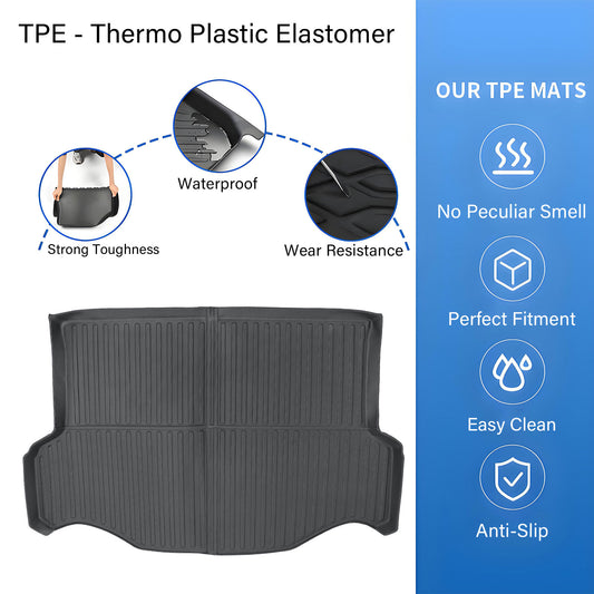 3D TPE All-Weather Trunk Cargo Liner Cover Floor Mat For 2013-2018 Toyota RAV4
